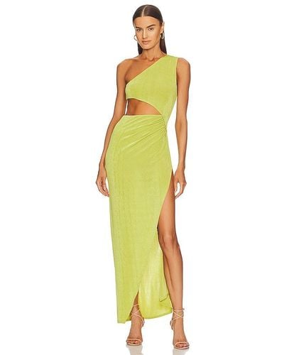 Michael Costello X Revolve Annabelle Gown - Yellow