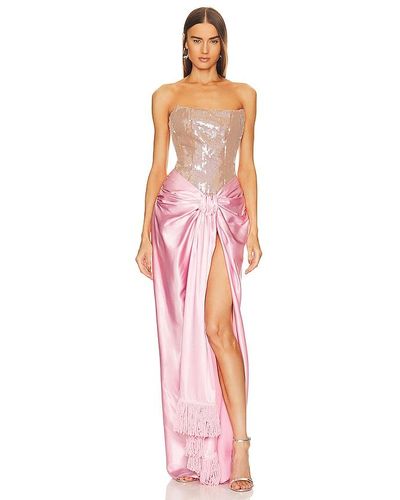 Bronx and Banco Gina Gown - Pink