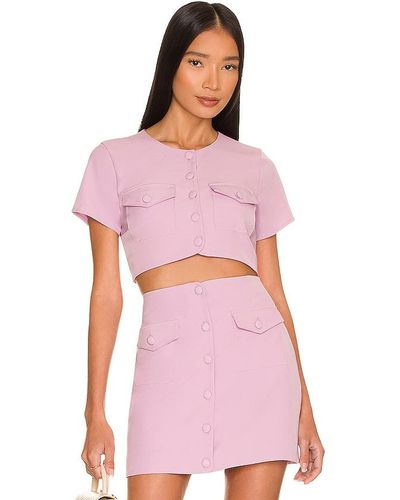 Song of Style Gala Top - Purple