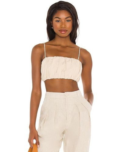 Song of Style James Crop Top - Natural