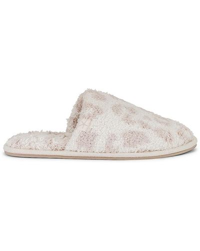 Barefoot Dreams Cozychic Barefoot In The Wild Slipper - ホワイト