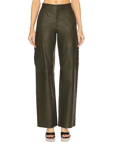 SPRWMN Baggy Low Rise Cargo Trousers - Green