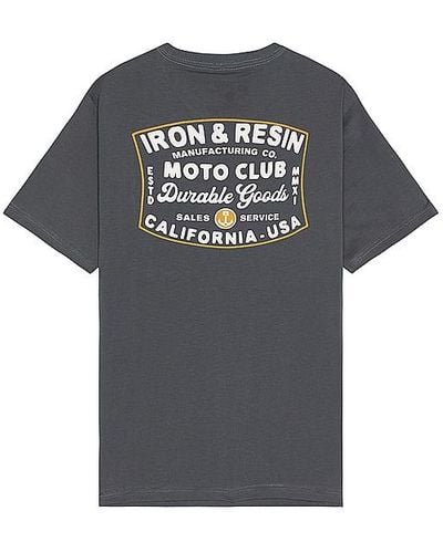 Iron & Resin Moto Club Tee - Black