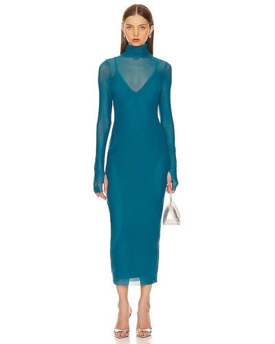 AFRM Shailene Maxi Dress - Bleu