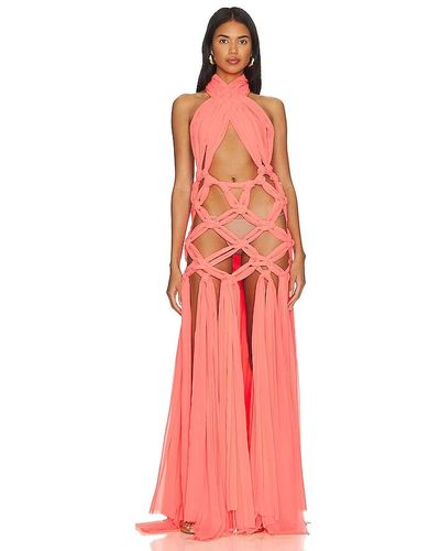 Bronx and Banco Somalia Gown - Red