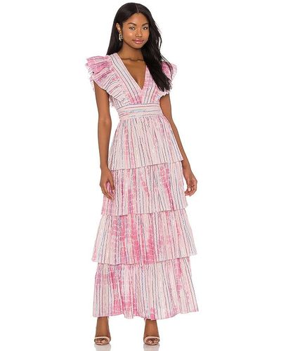 Saylor Stefania Maxi Dress - Pink