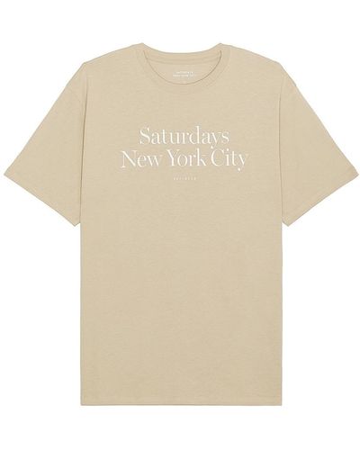 Saturdays NYC Tシャツ - ホワイト