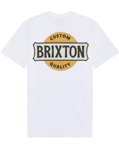 Brixton Tシャツ - ホワイト