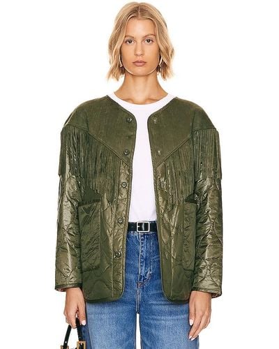 Mother The Tip Off Jacket - Green