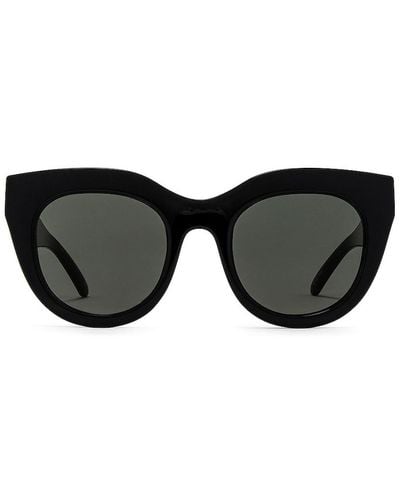 Le Specs Air Heart Sunglasses - ブラック