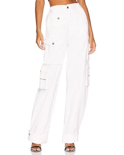 EB DENIM Cargo Trousers - White