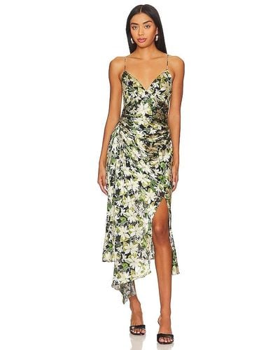 Alice + Olivia Alice + Olivia Alice + olivia vestido shawna - Verde