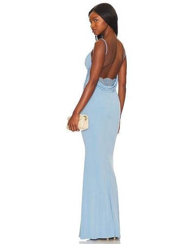 Katie May X Revolve Surreal Gown - Blue