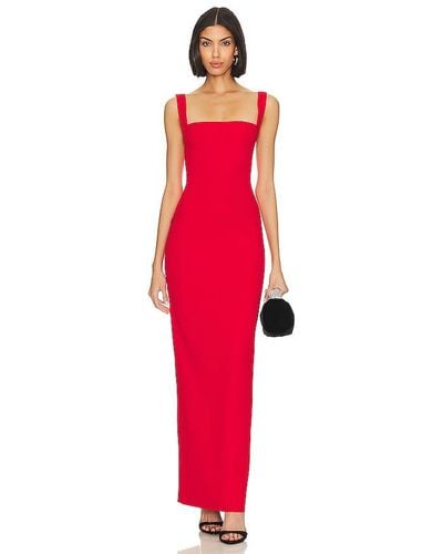 Solace London Joni Maxi Dress - Red