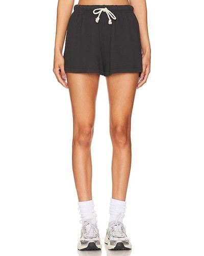 PERFECTWHITETEE French Terry Sweat Shorts - Black