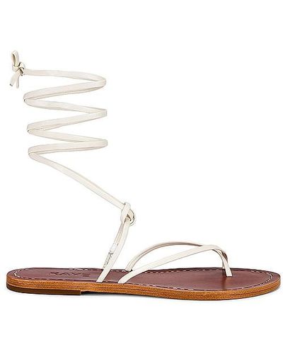 RAYE Rosario Sandal - White