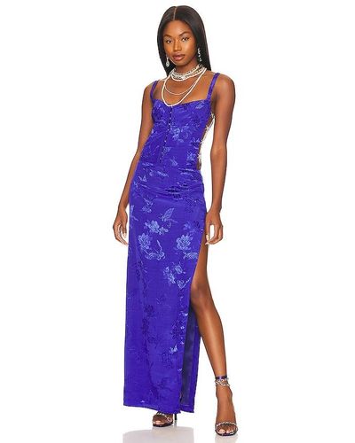 Lovers + Friends Vestido largo bellevue gown - Morado