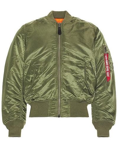 Alpha Industries Chaqueta ma 1 blood chit bomber - Verde