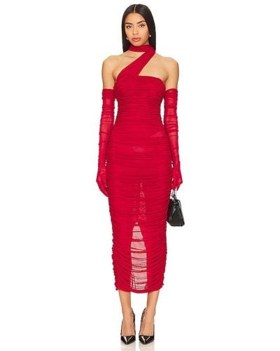 Nana Jacqueline Kimberly Dress - Red
