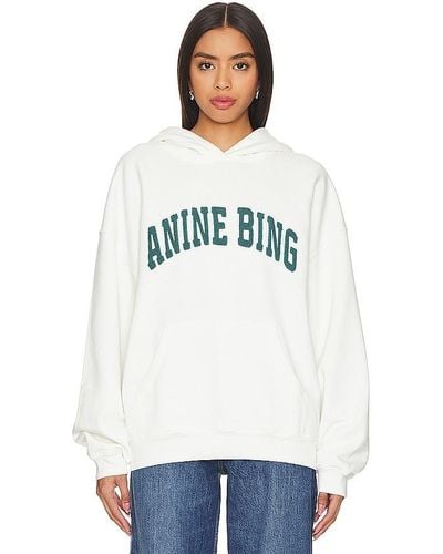 Anine Bing SWEAT HARVEY - Blanc