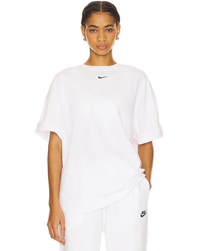 Nike Oversized Short Sleeve T Shirt - White