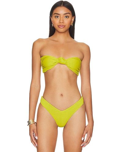FELLA SWIM Hunter Bikini Top - Yellow