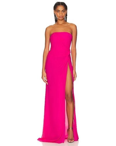 SAU LEE Hera Dress - Pink