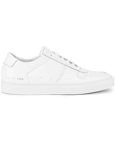 Common Projects Leather Bball Low - ホワイト