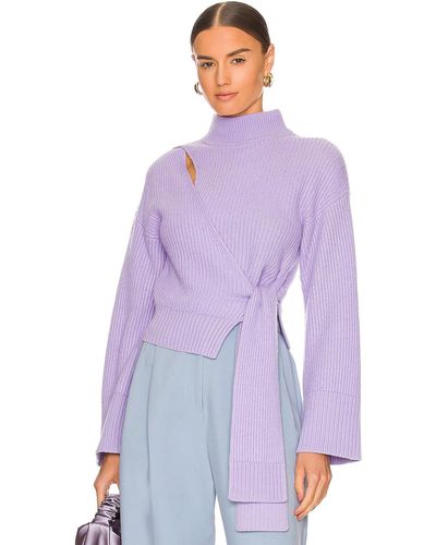 Jonathan Simkhai Amaris Sweater - Purple