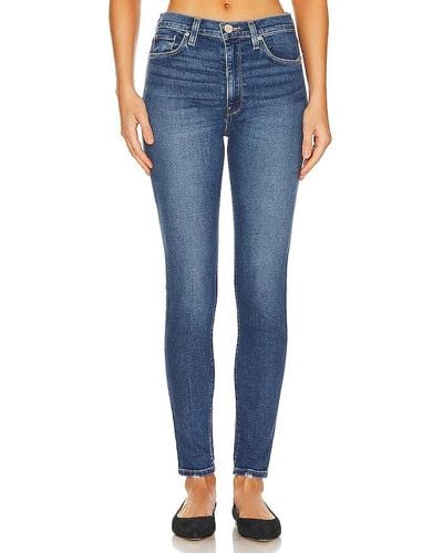 Hudson Jeans Barbara High Rise Super Skinny - Blue