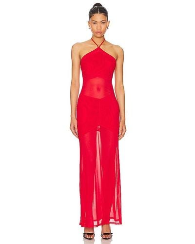 Miaou Serena Dress - Red
