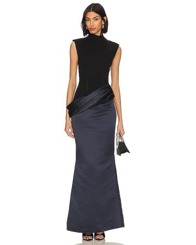 Nafsika Skourti The Trophy Gown - Blue