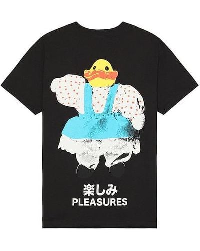 Pleasures Camiseta duck - Negro