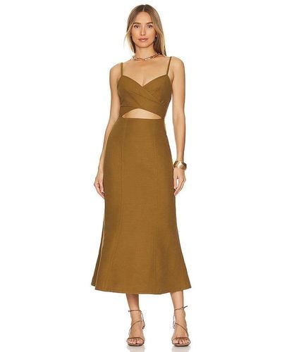 Significant Other Frankie Midi Dress - Natural