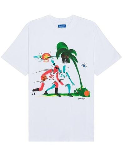 Market Players Paradise T-shirt - White
