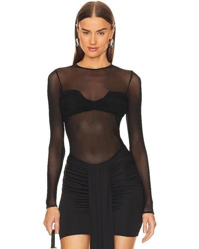 MOTHER OF ALL Ellie top - Negro