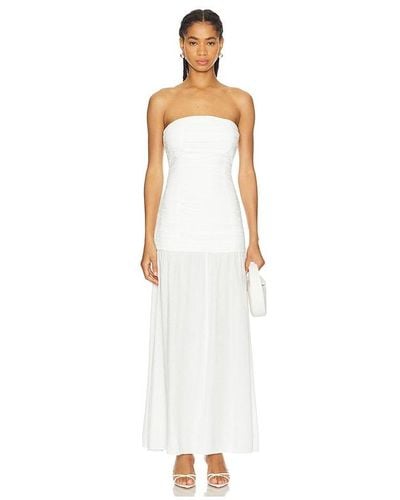 SER.O.YA Gardenia Maxi Dress - White