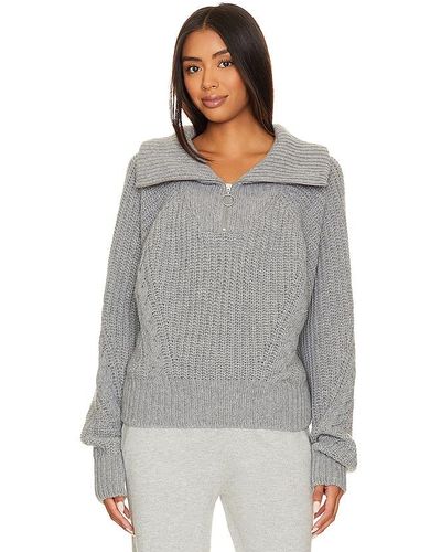 CORDOVA Molina Half Zip Sweater - Gray