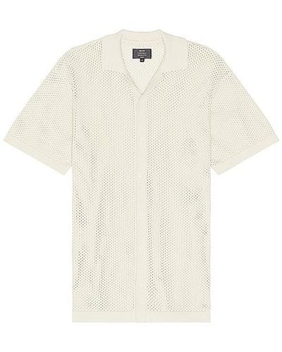 Neuw Cohen Short Sleeve Shirt - White