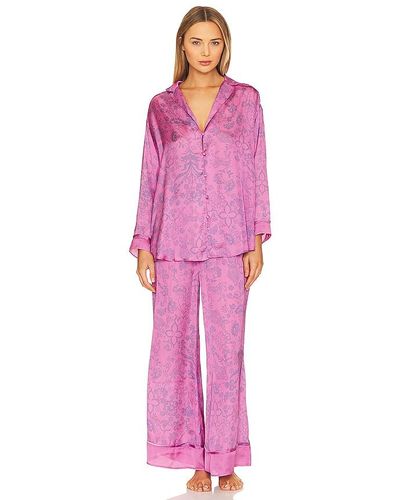 Free People Dreamy Days Pajama Set - Pink