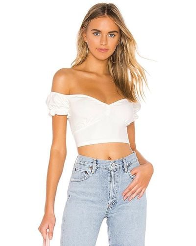 Lovers + Friends Courtney Top - White