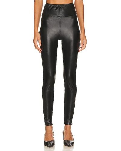 WeWoreWhat Faux Leather Legging - Black