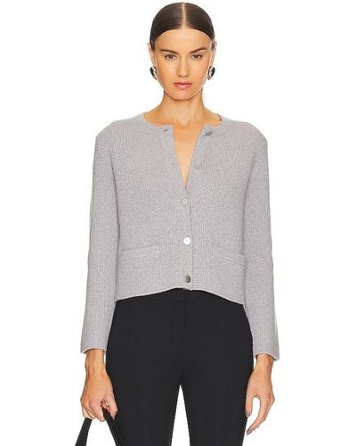 Theory Chaqueta punto classic - Gris