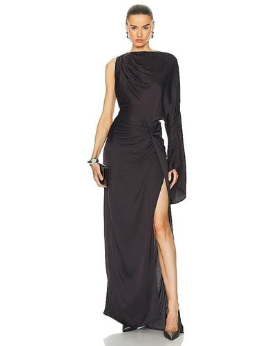 L'academie By marianna cassia gown - Negro