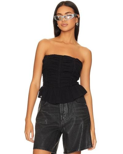 Free People Fun In The Sun Top - Black