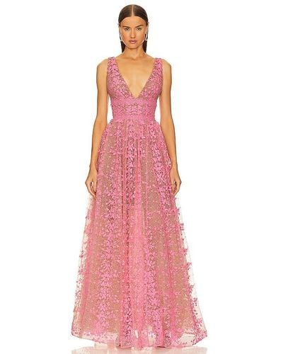 Bronx and Banco Megan Gown - Pink