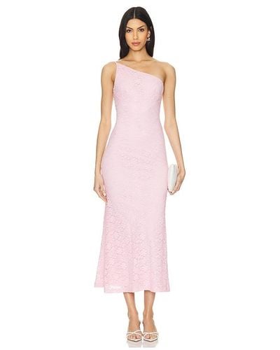 Bardot Albie Knit Maxi Dress - Pink