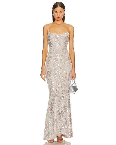Michael Costello X Revolve Marlene Gown - Natural