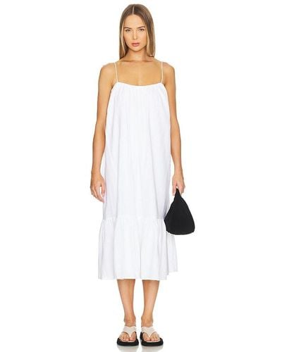 Tularosa Ashley Midi Dress - White
