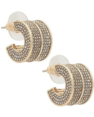 BaubleBar BOUCLES D'OREILLES ROUND - Blanc